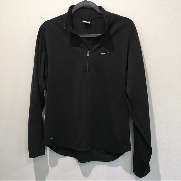 Nike Jackets & Blazers - Nike Dri-Fit Black Pullover Jacket M